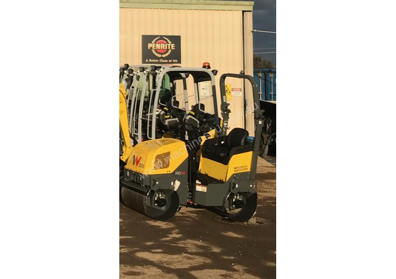 New Wacker Neuson Rd A Double Drum Smooth Rollers In Listed