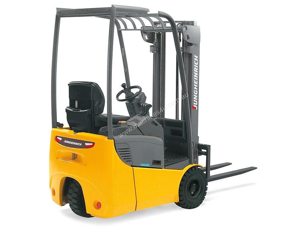 New Jungheinrich EFG 113 Three Wheel Electric Forklift Counterbalance