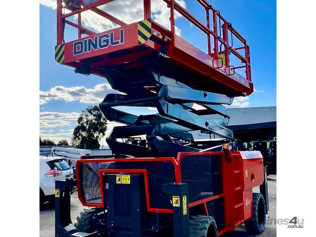 New Dingli Awd Rough Terrain Scissor Lift In Dandenong South Vic