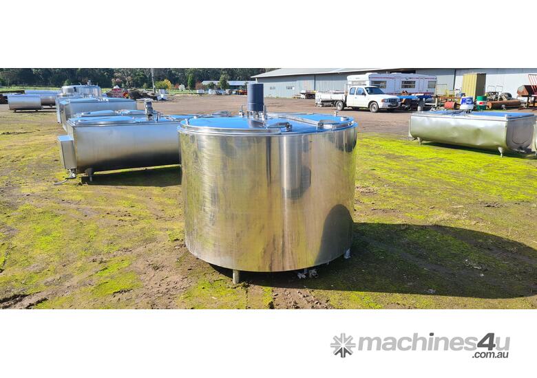 Used Myttons Stainless Steel Tank Milk Vat Lt Stainless Steel