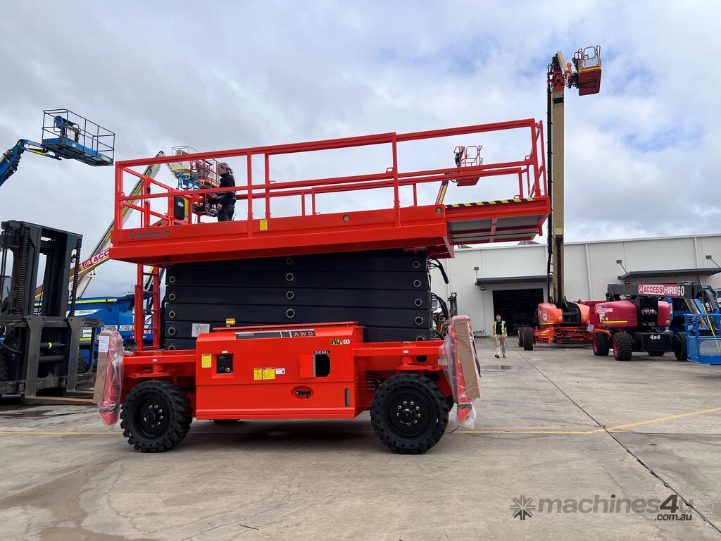 New Dingli Sl Awd Rough Terrain Scissor Lift In Dandenong South