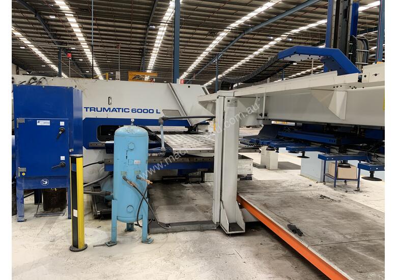 Used 2002 Trumpf 6000 Turret Punch Laser Combination In Listed On