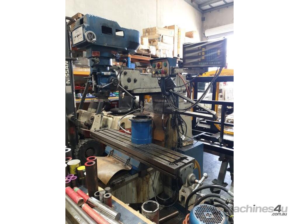 Used Bought From Hare Forbes Industrial Turret Vertical Milling