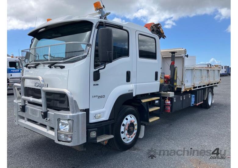 Buy Used 2016 Isuzu 2016 Isuzu FTR 150 260 LWB Dual Cab Crane Tipper