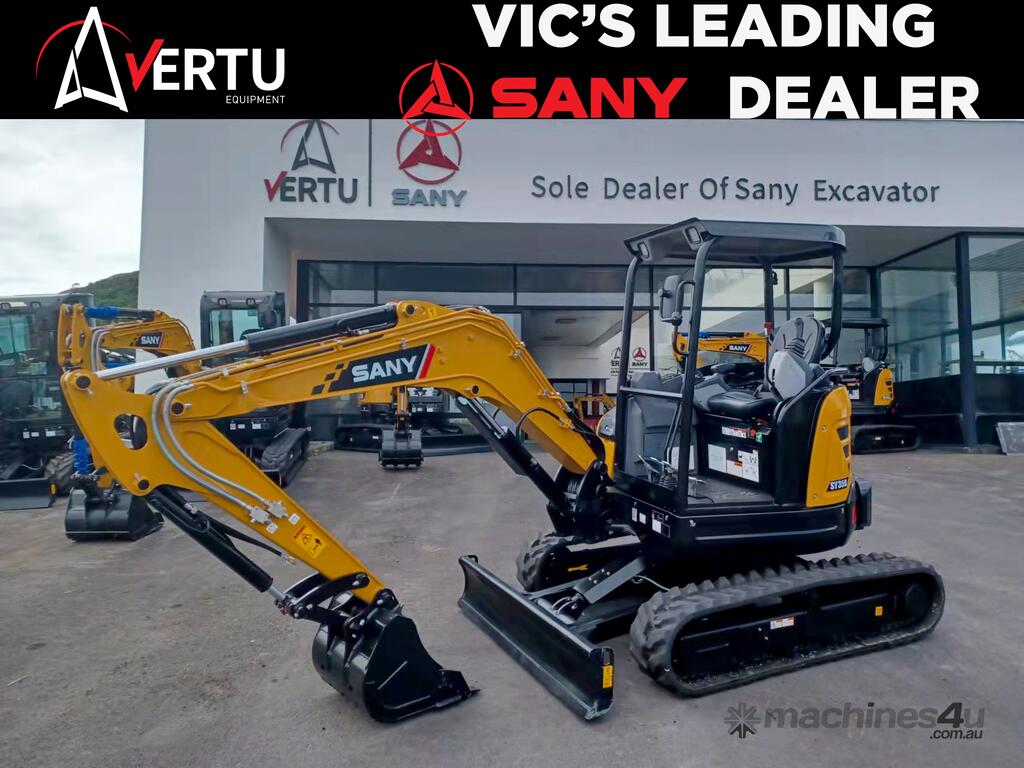 New Sany Sy U Excavator In Dandenong Vic