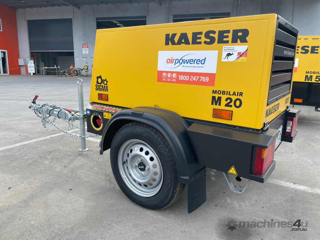 New Kaeser M Towable Portable Compressor In Tullamarine Vic