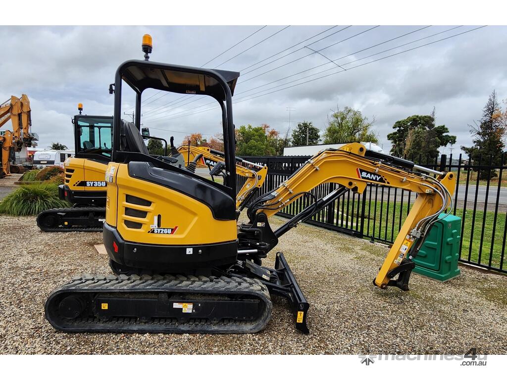 New Sany Sy U Excavator In Epsom Vic