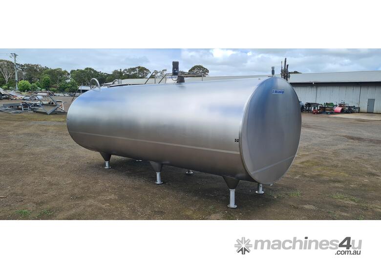 Used Alfa Laval 7680lt STAINLESS STEEL TANK MILK VAT Stainless Steel