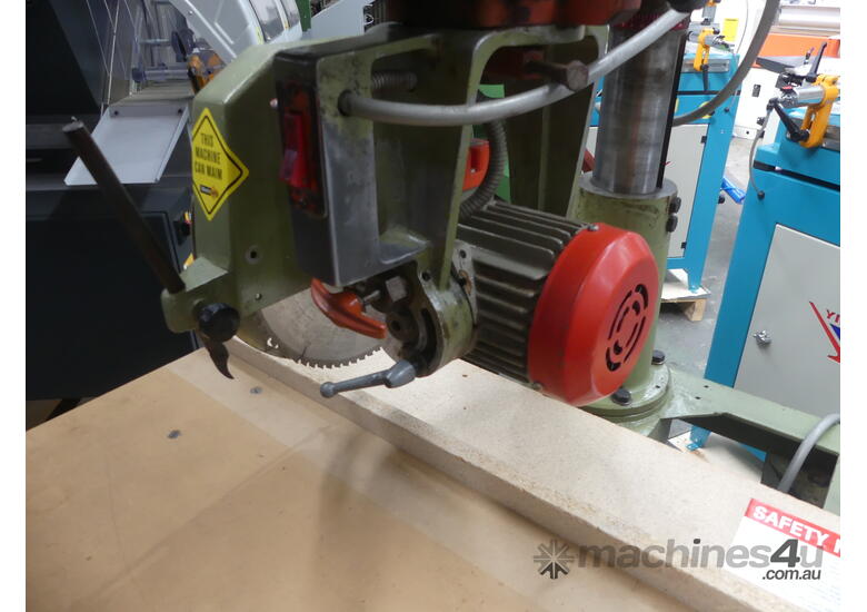 Used Omga Heavy Duty Omga Radial Arm Saw Radial Arm Saws In Listed