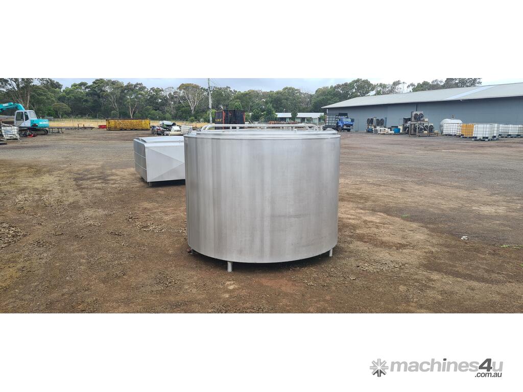 Used Myttons Stainless Steel Tank Milk Vat Lt Stainless Steel Tanks