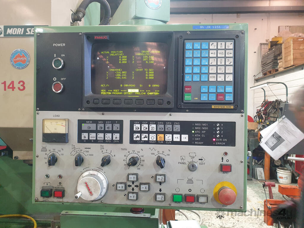 Used 1988 Mori Seiki MFNC VB MV Junior Vertical Machining Centres In