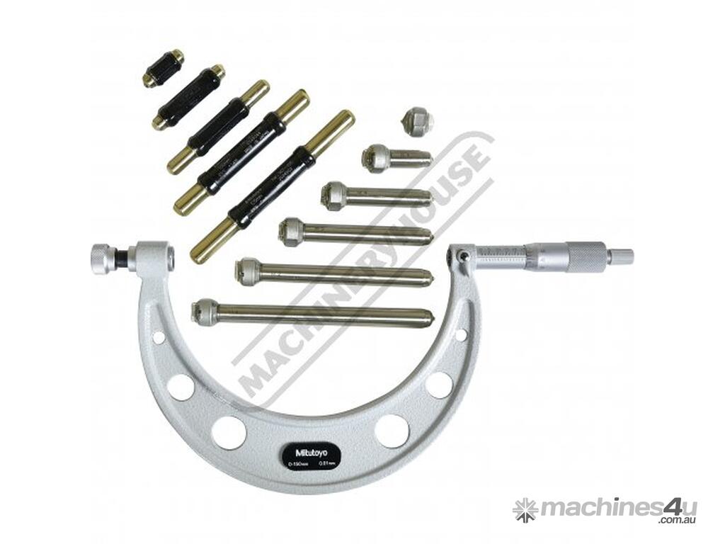 New Mitutoyo 104 135A Metric Outside Micrometer Interchangeable Anvils