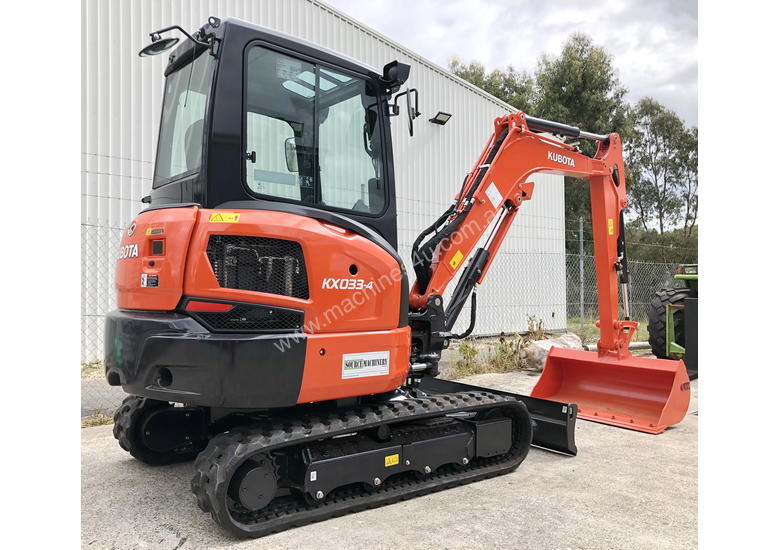 Kubota Kx033 4 Mini Excavator Specs