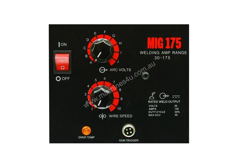 New Lotos MIG175 Single Phase Mig Welders In Listed On Machines4u