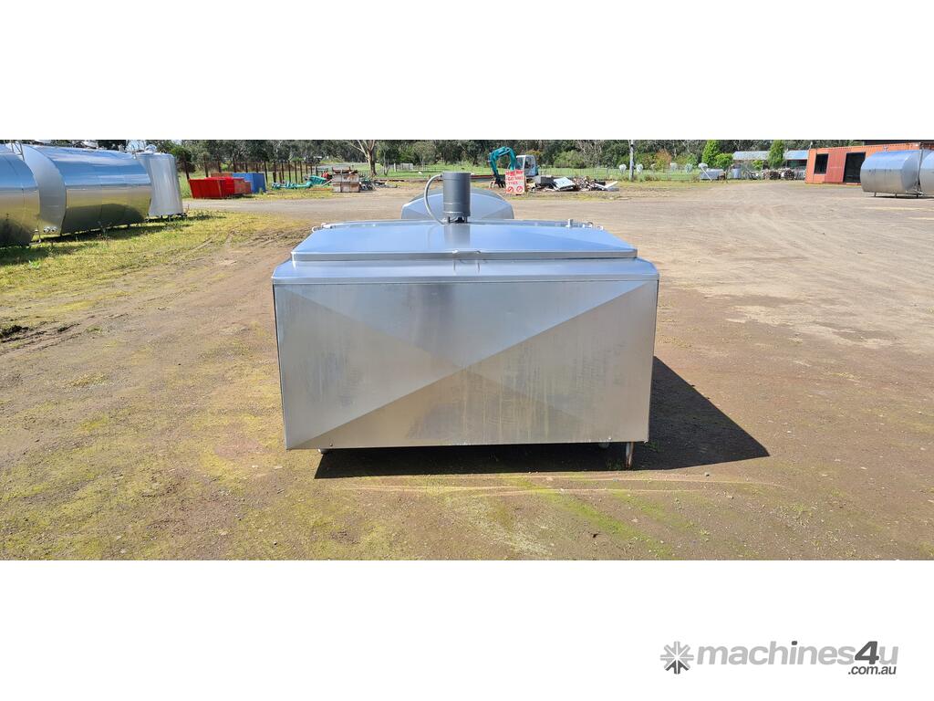 Used Frigrite Stainless Steel Tank Milk Vat Lt Stainless Steel