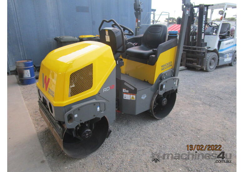 New Wacker Neuson Rd A Double Drum Smooth Rollers In