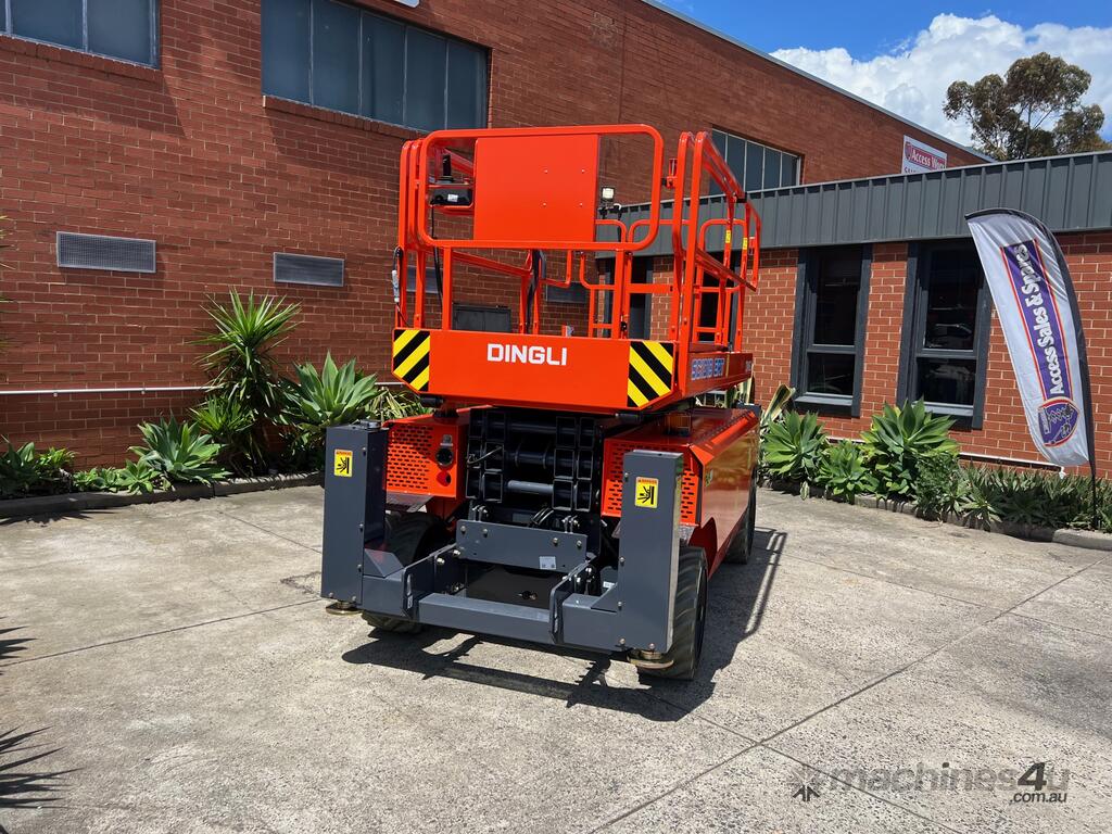 New Dingli SC1018ERT Rough Terrain Scissor Lift In SUNSHINE VIC