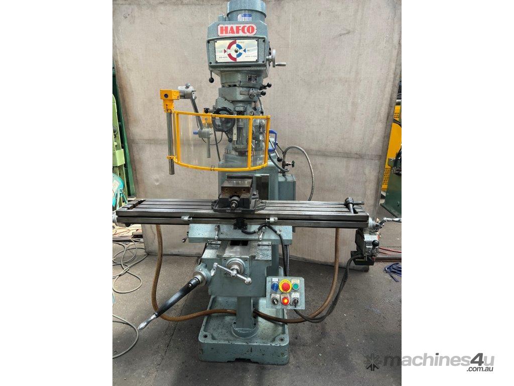 Used Hafco Hafco Bm V Milling Machine Vertical Mills In Listed On