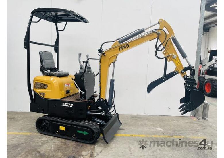 New 2023 MXG MXG XE12S Mini Excavator Swing Boom Koop Engine 1200Kg