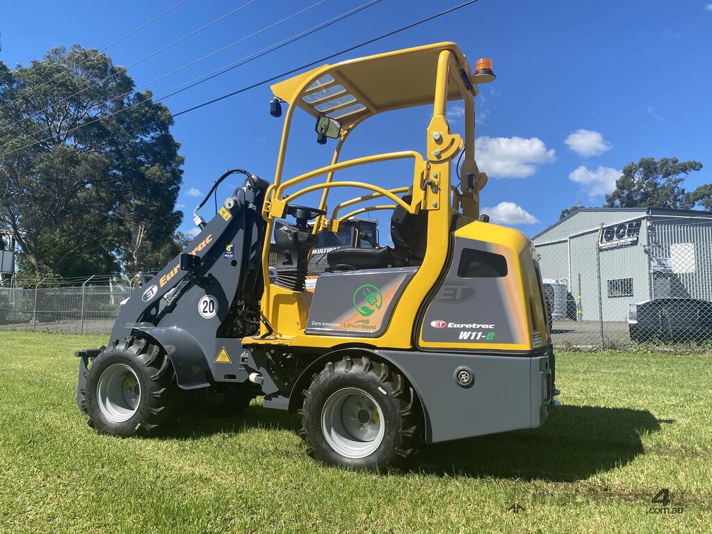 New Eurotrac Zero Emission Mini Loader Articulated Mini Loaders In