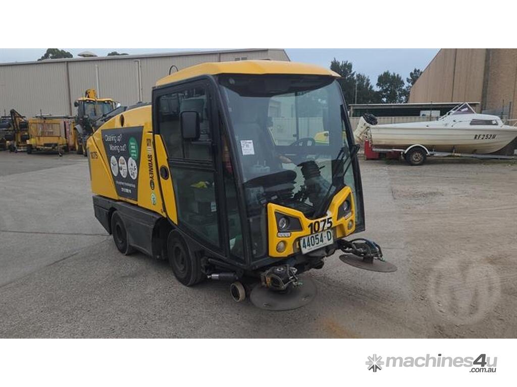 Used Macdonald Johnston Cn Ride On Sweeper In Listed On Machines U