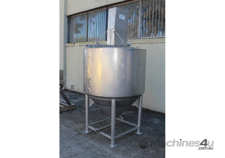 Used Stainless Steel Jacketed Mixing Tank Heating Tank In Listed On