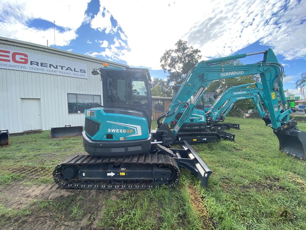 New Sunward Sunward SWE60UF Excavator Mini Excavators In HEXHAM NSW