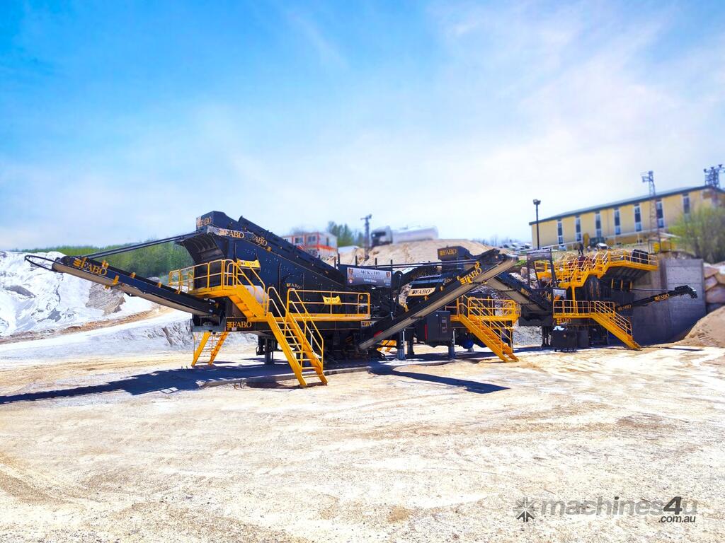 New 2023 FABO MCK 110 Crushing Screening Plants In NORTHBRIDGE WA