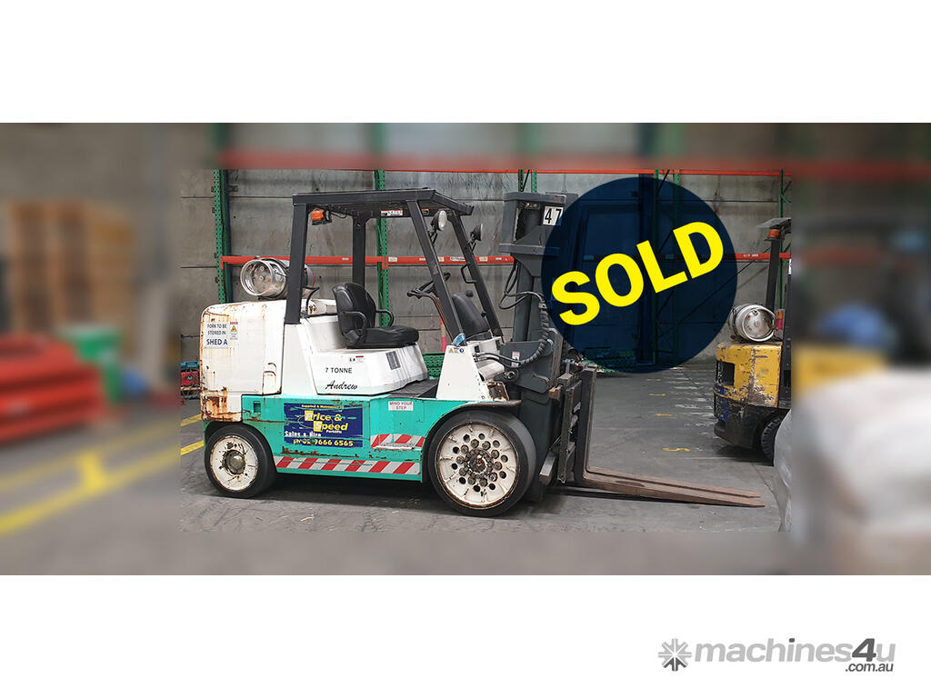 Used Mitsubishi Fgc K Forklifts And Stackers In Listed On Machines U