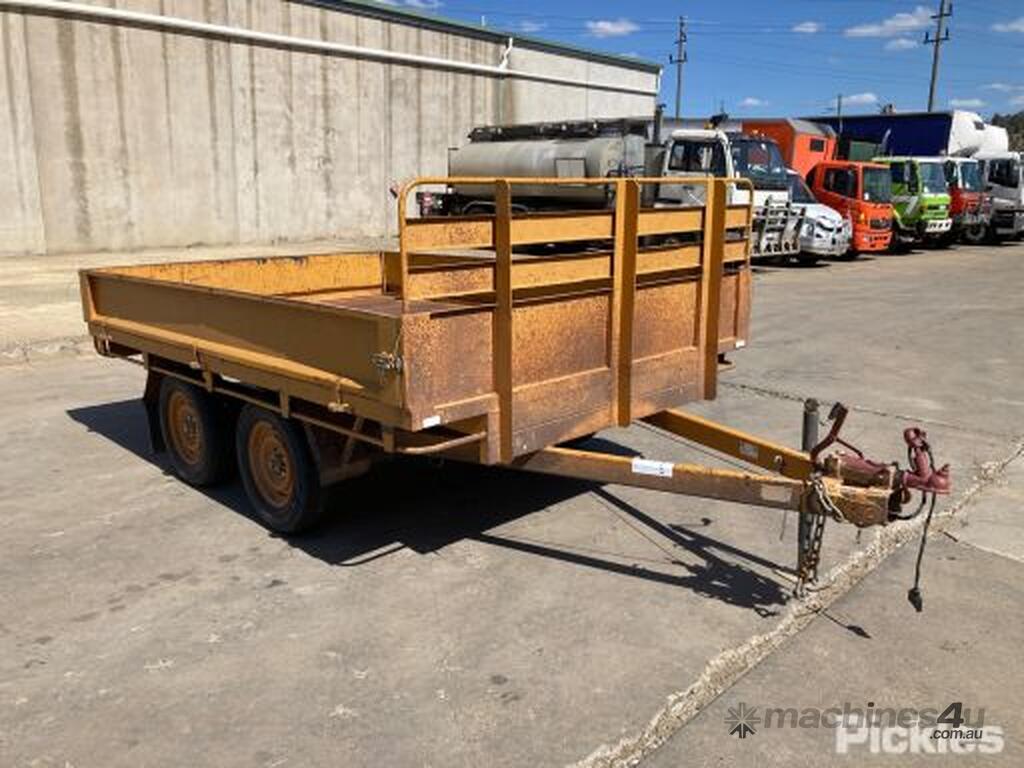 Buy Used 2000 Dean Trailer 2000 Dean Trailer Dual Axle Plant Trailer