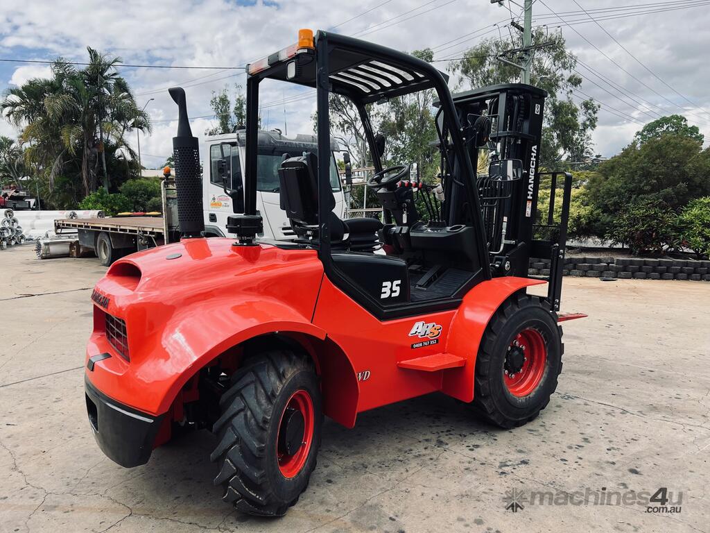 New Hangcha Cpcd Xw C Rt Rough Terrain Forklift In Kawana Qld