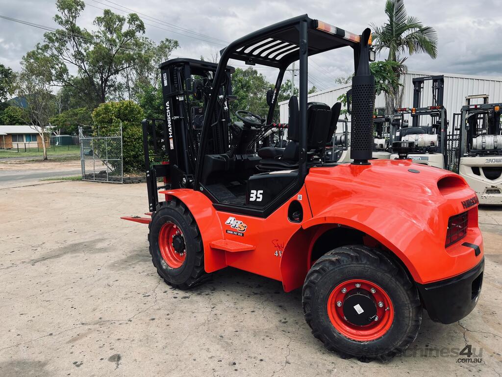 New Hangcha Cpcd Xw C Rt Rough Terrain Forklift In Kawana Qld