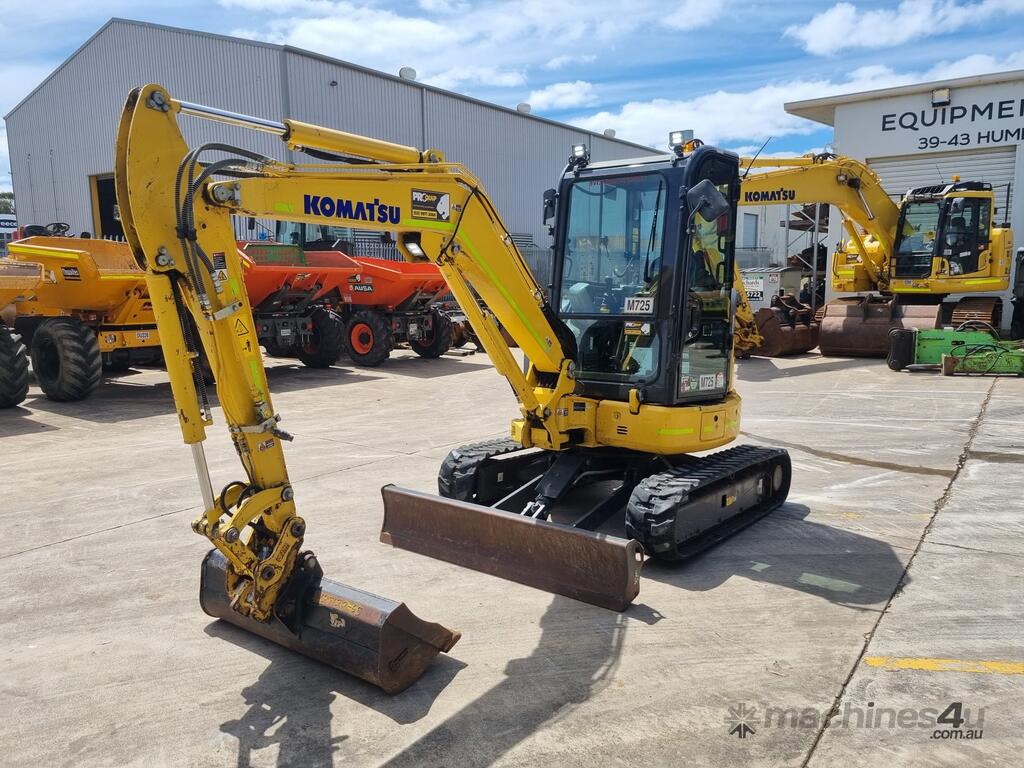 Used 2021 Komatsu PC35 MR 3 Mini Excavators In RAVENHALL VIC