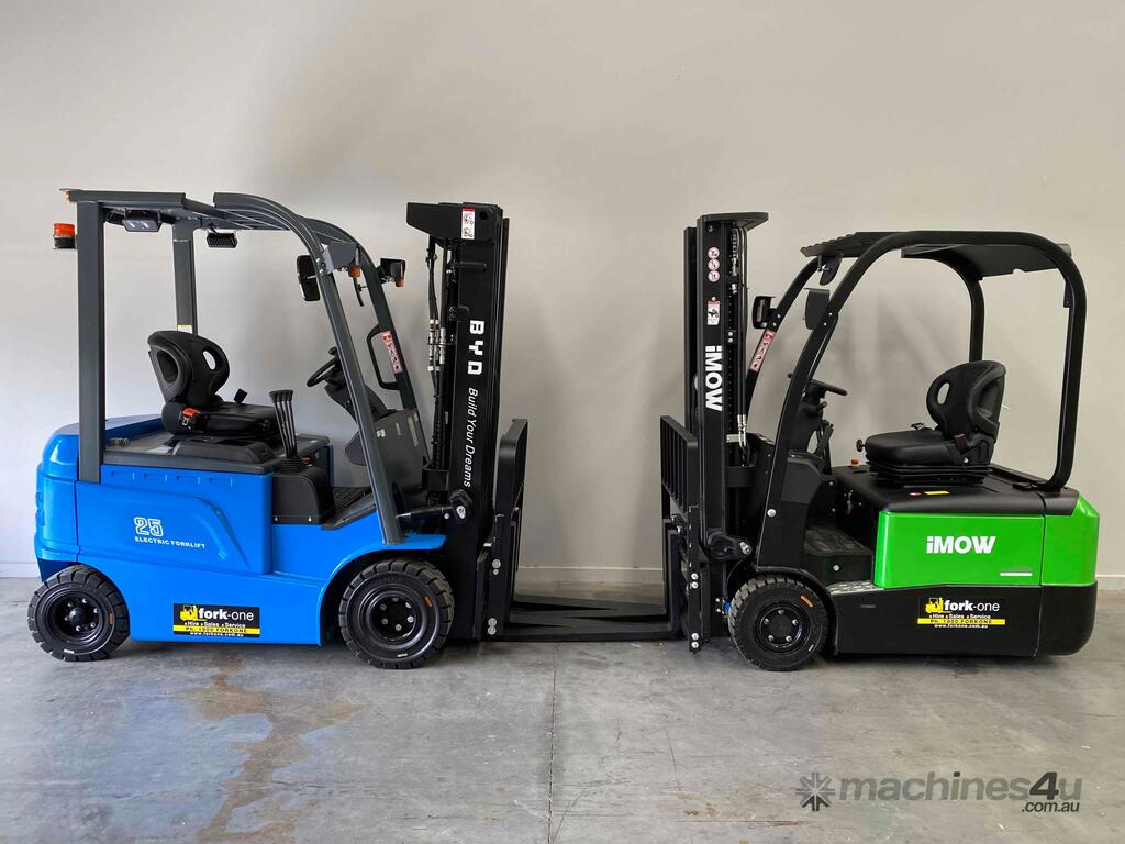 New BYD Byd 2 5 Tonne Electric Lithium Battery Counterbalance Forklifts