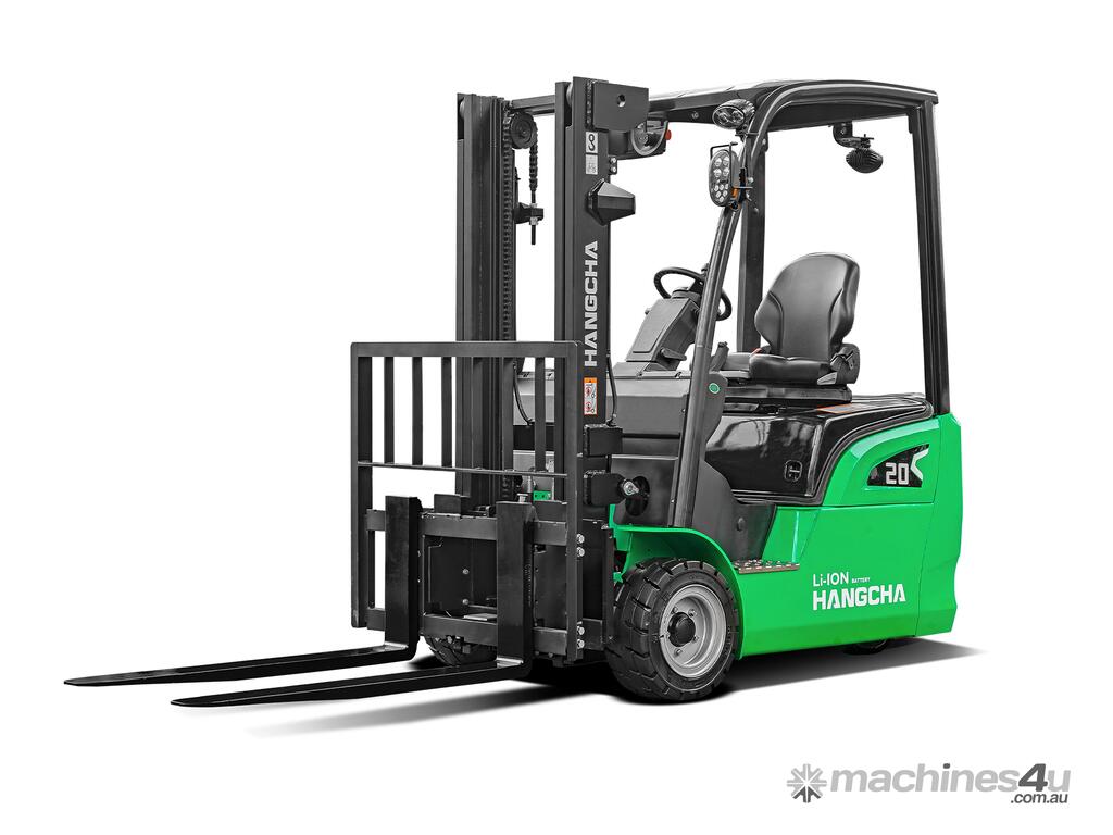 New Hangcha Hangcha Lithium XC 3 Wheel Electric Forklift 1 3 2 Tonne