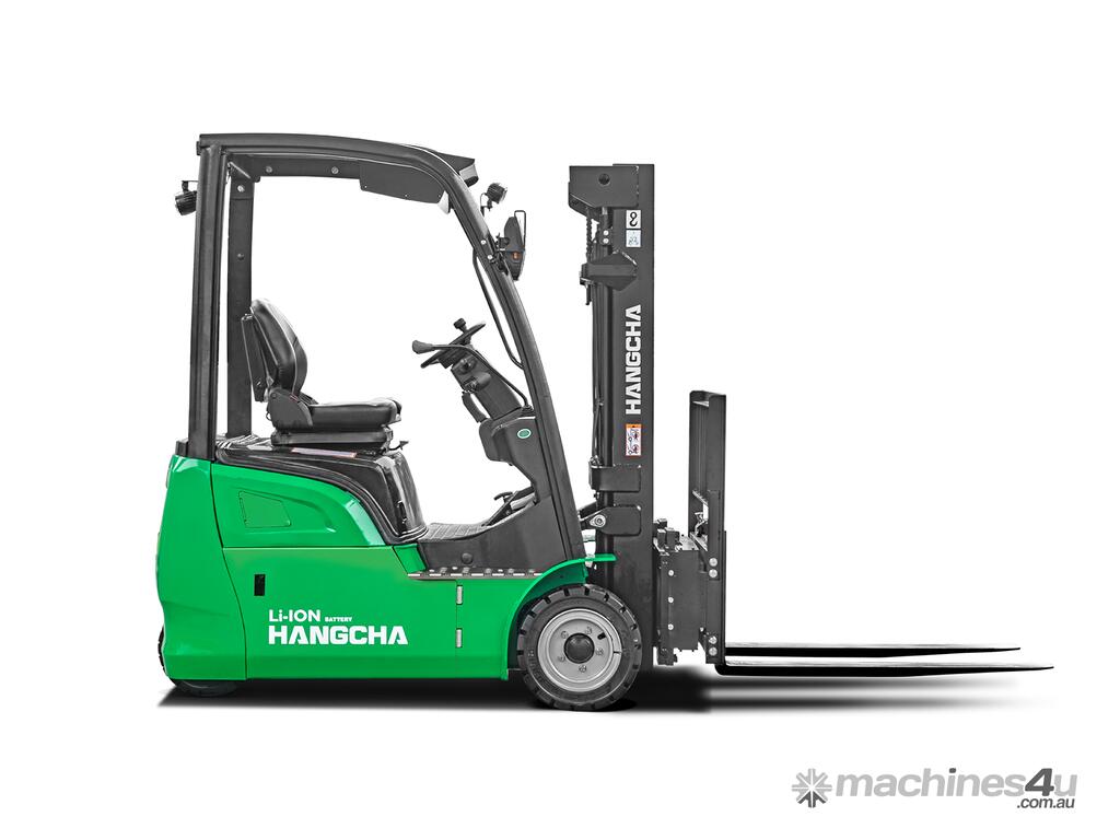 New Hangcha Hangcha Lithium XC 3 Wheel Electric Forklift 1 3 2 Tonne