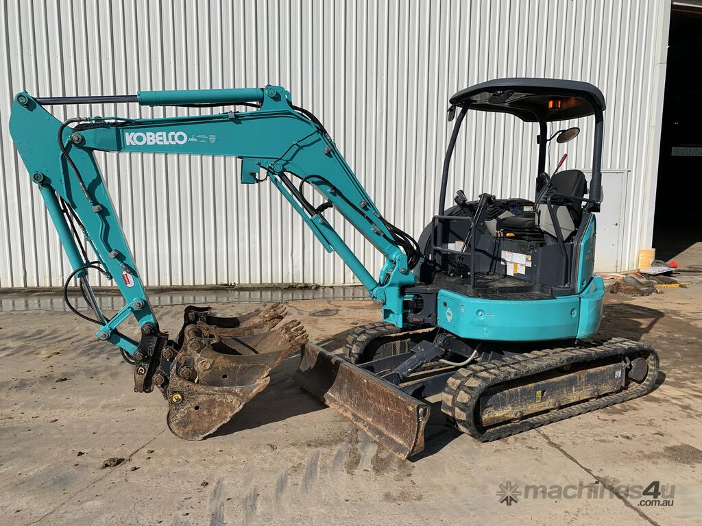 Used 2018 Kobelco SK35SR 6 Excavator In Listed On Machines4u