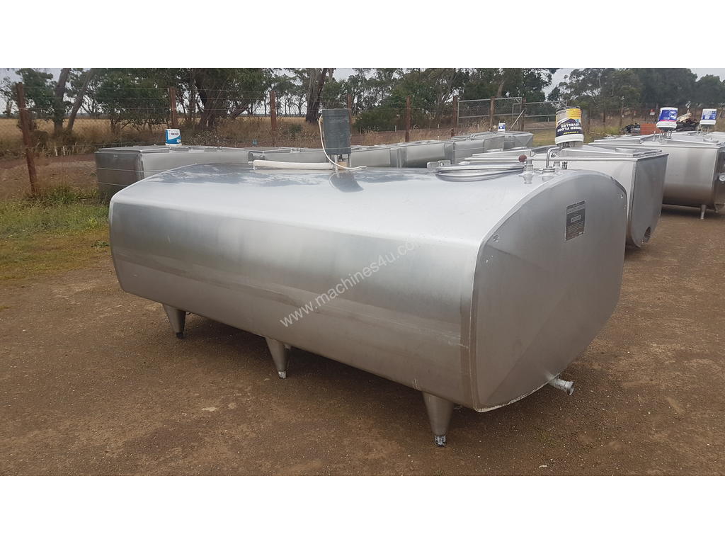 Used Alfa Laval Stainless Steel Tank Milk Vat Lt Stainless Steel