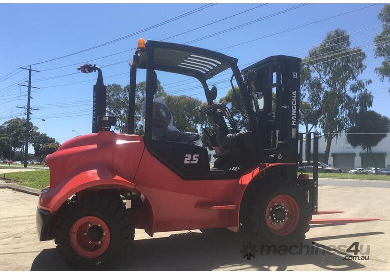 New 2022 Hangcha NEW HANGCHA ROUGH TERRAIN FORKLIFT 2500KG Rough