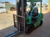 LIFT EQUIPT - 2.5T Mitsubishi Diesel Forklift w/ Container Mast, Side Shift, Fork Positioning, Scale