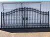 8ft Wrought Iron Style Gates