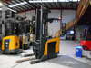 Forkpac - Jungheinrich ride on reach truck ETR340