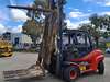 8 Ton Forklift with HUGE bale clamp rotator