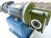 LLOYDS DEALS - .75 KW DC Motor Electric Reduction Gearbox Drive Baldor Motor Type PM3435P Ratio : 14