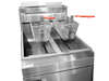 RC400TE - Superfast Natural Gas Tube Twin Vat Fryer