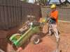 Stump Grinder Red Roo tight access