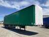 2019 Krueger ST-3-38 Tri Axle Flat Top Curtainside B Trailer