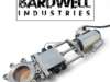 100mm 4" Keystone pneumatic 316 Stainless Steel Knife Valve<br />
