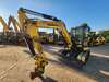 2021 YANMAR VIO55-6 EXCAVATOR WITH A/C CAB, TILTING HITCH, BUCKETS AND 1530 HOURS