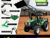 AgKing -75HP AK754R Rops Tractor Package Deals